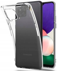 Průhledný silikonový obal Samsung A22 4G