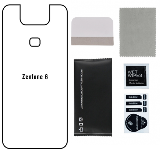 Rückseite Hydrogel Folie Asus ZenFone 6