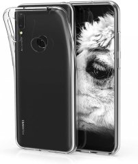 Průhledný silikonový obal Huawei Y7 2018