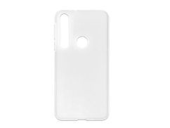 Průhledný silikonový obal Motorola One Macro