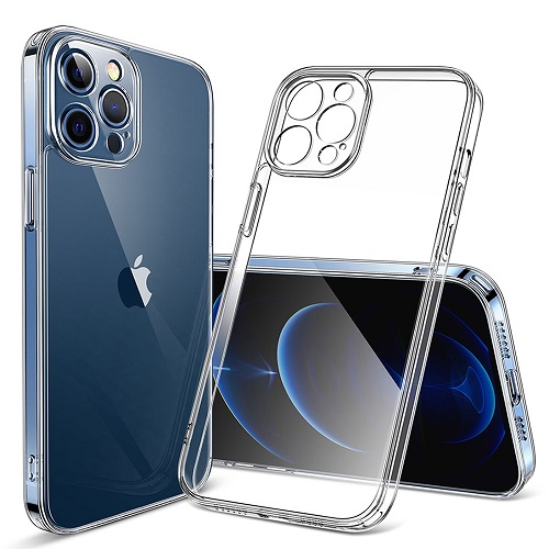 Průhledný silikonový obal iPhone 14 Pro Max