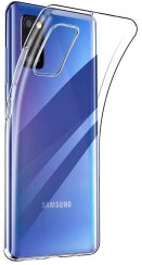Transparente Silikon hülle Samsung A41
