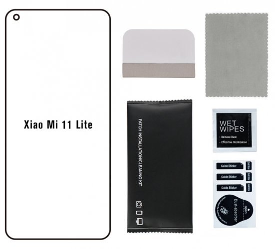 Hydrogelová fólie Xiaomi Mi 11 Lite 4G/5G - Varianta: STANDARDNÍ KVALITA