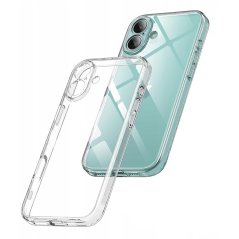 Průhledný silikonový obal iPhone 17