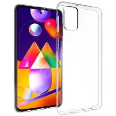 Průhledný silikonový obal Samsung M31S