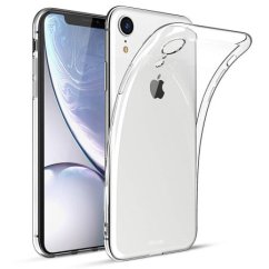 Průhledný silikonový obal iPhone XR
