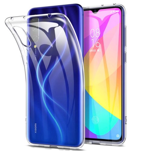 Průhledný silikonový obal Xiaomi Mi A3