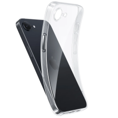Průhledný silikonový obal iPhone 16e