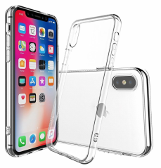Průhledný silikonový obal iPhone X