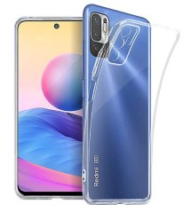 Průhledný silikonový obal Xiaomi Redmi Note 10 5G