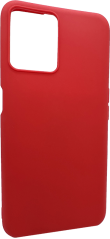 Červený silikonový obal Realme 9 PRO