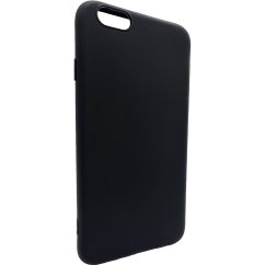 Černý silikonový obal iPhone 7