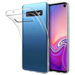 Průhledný silikonový obal Samsung S10