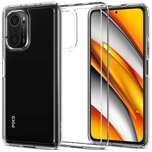 Průhledný silikonový obal Xiaomi Poco F3