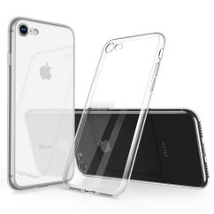 Průhledný silikonový obal iPhone SE 2022
