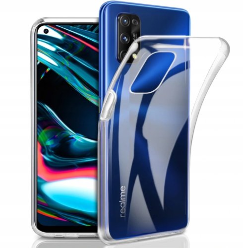 Transparente Silikon hülle Realme 7 Pro