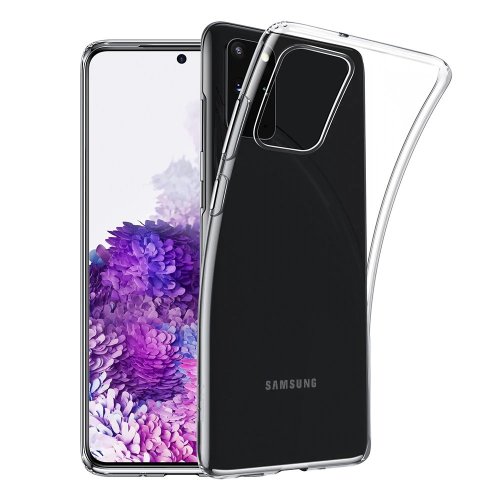 Průhledný silikonový obal Samsung A71