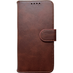 Leder hülle iPhone 13 PRO Braun