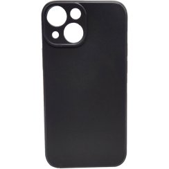 Černý silikonový obal iPhone 13 MINI