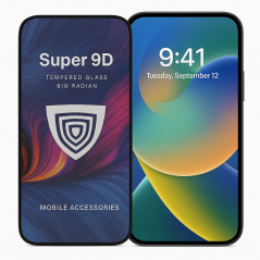 Tvrzené sklo Super 9D iPhone 16