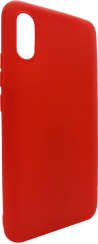 Rote Silikon hülle Xiaomi Redmi 9A