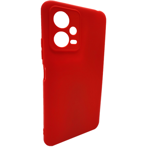 Červený silikonový obal Redmi Note 12 5G