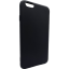 Černý silikonový obal iPhone SE 2020