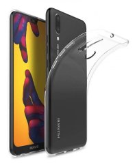 Průhledný silikonový obal Huawei P20 Lite