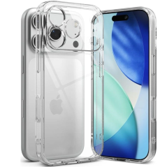 Průhledný silikonový obal iPhone 17 Pro