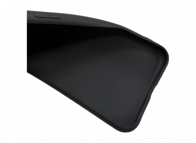 Černý silikonový obal iPhone 12 PRO MAX