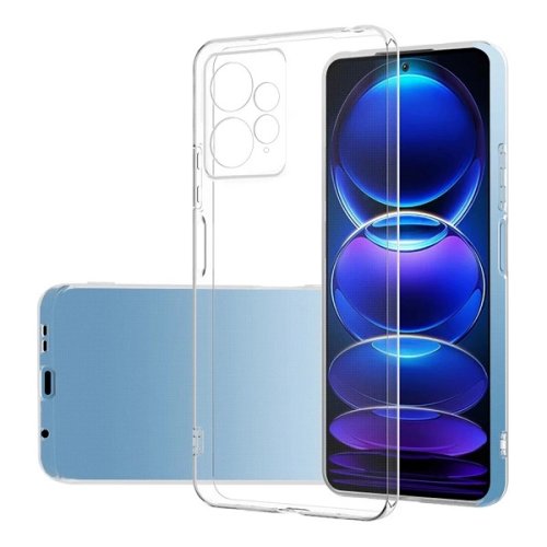 Průhledný silikonový obal Xiaomi Redmi Note 12