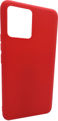 Červený silikonový obal Realme 8 PRO