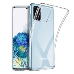 Průhledný silikonový obal Samsung S20 PLUS