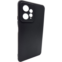 Černý silikonový obal Redmi Note 12