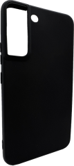 Černý silikonový obal Samsung S22 PLUS