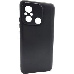 Černý silikonový obal Redmi 12C