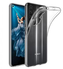 Průhledný silikonový obal Honor 20 Pro
