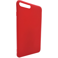Rote Silikon hülle iPhone 7 PLUS