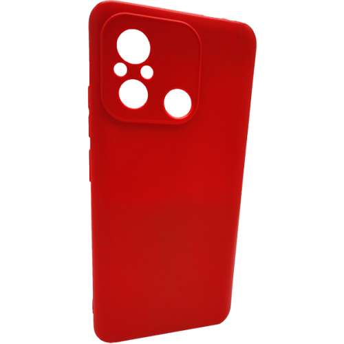 Červený silikonový obal Redmi 12C