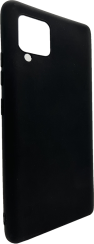 Schwarze Silikon hülle Samsung A22 4G