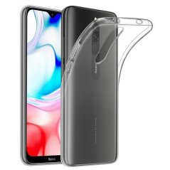 Průhledný silikonový obal Xiaomi Redmi 8A