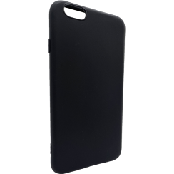 Černý silikonový obal iPhone 6 PLUS