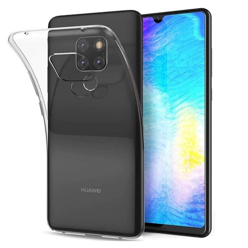 Průhledný silikonový obal Huawei Mate 20