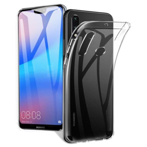 Průhledný silikonový obal Huawei P30 Lite