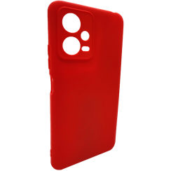 Rote Silikon hülle Redmi Note 12 5G