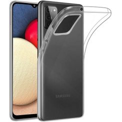 Průhledný silikonový obal Samsung A02S