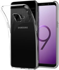 Průhledný silikonový obal Samsung S9