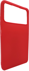 Rote Silikon hülle Xiaomi Poco X4 Pro 5G