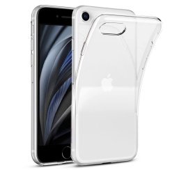 Průhledný silikonový obal iPhone 8 Plus