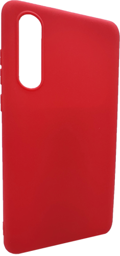 Červený silikonový obal Huawei P30